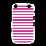 Coque Blackberry Curve 9320 rayures blanches et roses