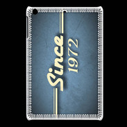 Coque iPadMini Since 1972 Bleu