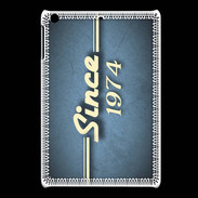 Coque iPadMini Since 1974 Bleu