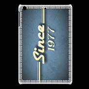 Coque iPadMini Since 1977 Bleu
