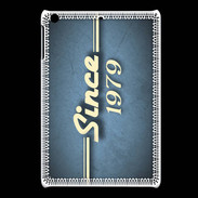Coque iPadMini Since 1979 Bleu