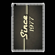 Coque iPadMini Since 1977 gris