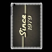 Coque iPadMini Since 1979 gris