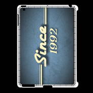 Coque iPad 2/3 Since 1992 Bleu