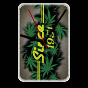 Grande pendule murale Since cannabis 1951