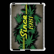 Coque iPad 2/3 Since cannabis 1981