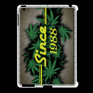 Coque iPad 2/3 Since cannabis 1988
