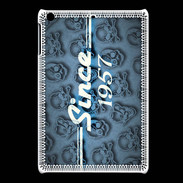 Coque iPadMini Since crane bleu 1957