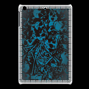 Coque iPadMini Skull and bones Bleu