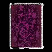 Coque iPad 2/3 Skull and bones Rose