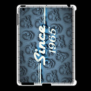 Coque iPad 2/3 Since crane bleu 1965