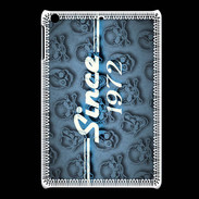 Coque iPadMini Since crane bleu 1972