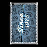 Coque iPadMini Since crane bleu 1975