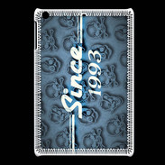 Coque iPadMini Since crane bleu 1993