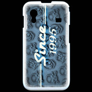 Coque Samsung ACE S5830 Since crane bleu 1995