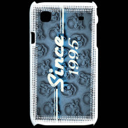 Coque Samsung Galaxy S Since crane bleu 1995