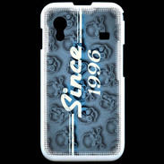 Coque Samsung ACE S5830 Since crane bleu 1996