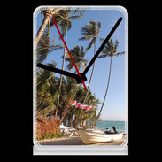 Pendule de bureau Plage dominicaine