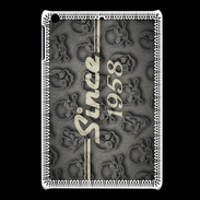 Coque iPadMini Since crane gris 1958