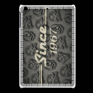 Coque iPadMini Since crane gris 1967