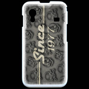 Coque Samsung ACE S5830 Since crane gris 1977