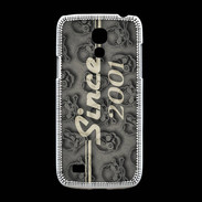 Coque Samsung Galaxy S4mini Since crane gris 2001