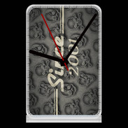 Pendule de bureau Since crane gris 2001
