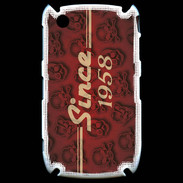 Coque Blackberry 8520 Since crane rouge 1958