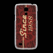 Coque Samsung Galaxy S4mini Since crane rouge 1958