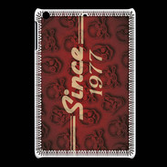 Coque iPadMini Since crane rouge 1977