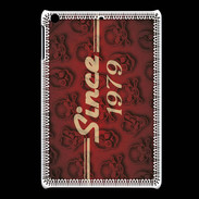 Coque iPadMini Since crane rouge 1979