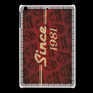 Coque iPadMini Since crane rouge 1981