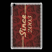 Coque iPadMini Since crane rouge 2003