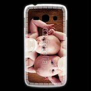 Coque Samsung Galaxy Ace3 Bébés avec biberons
