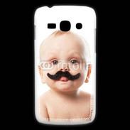 Coque Samsung Galaxy Ace3 Bébé avec moustache