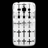 Coque Samsung Galaxy Ace3 Fond croix