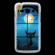 Coque Samsung Galaxy Ace3 Chat noir