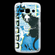 Coque Samsung Galaxy Ace3 Tête de Mort Chat noir