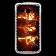 Coque Samsung Galaxy Ace3 Danseuse feu