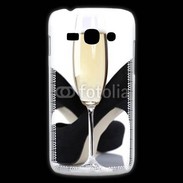 Coque Samsung Galaxy Ace3 coupe de champagne talons aiguilles 