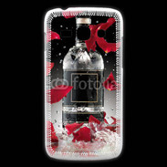 Coque Samsung Galaxy Ace3 Bouteille alcool pétales de rose glamour