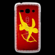 Coque Samsung Galaxy Ace3 Cupidon sur fond rouge