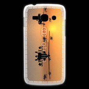 Coque Samsung Galaxy Ace3 Hélicoptère Apache de nuit