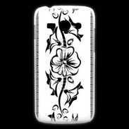 Coque Samsung Galaxy Ace3 Tatouage de fleurs 5