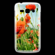 Coque Samsung Galaxy Ace3 Champs de coquelicots