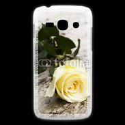 Coque Samsung Galaxy Ace3 Belle rose Jaune 50