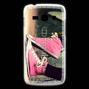 Coque Samsung Galaxy Ace3 Converses roses vintage
