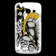 Coque Samsung Galaxy Ace3 Hache et Casque