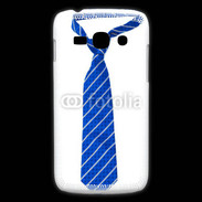 Coque Samsung Galaxy Ace3 Cravate bleue