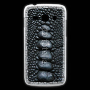 Coque Samsung Galaxy Ace3 Effet crocodile noir